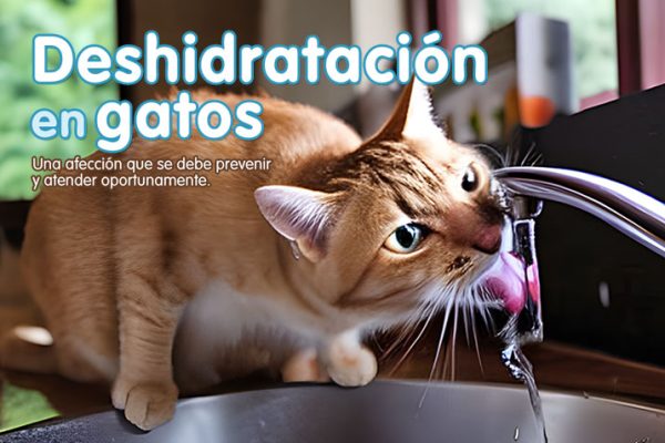 Deshidratación en gatos